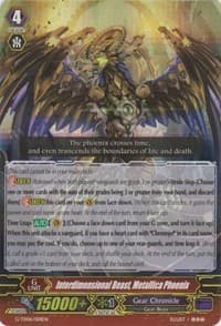 Interdimensional Beast, Metallica Phoenix (RRR Foil) - G-TD06: Rallying Call of the Interspectral Dragon - Cardfight Vanguard card