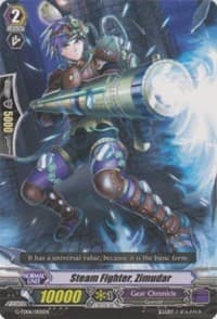 Steam Fighter, Zimudar - G-TD06: Rallying Call of the Interspectral Dragon - Cardfight Vanguard card