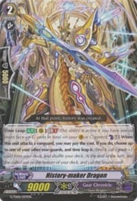 History-maker Dragon - G-TD06: Rallying Call of the Interspectral Dragon - Cardfight Vanguard card