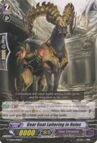 Gear Goat Loitering in Ruins - G-TD06: Rallying Call of the Interspectral Dragon - Cardfight Vanguard card