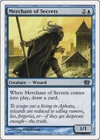Merchant of Secrets - 8th Edition - Magic: The Gathering card