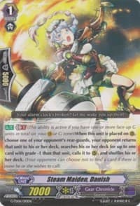 Steam Maiden, Danish - G-TD06: Rallying Call of the Interspectral Dragon - Cardfight Vanguard card