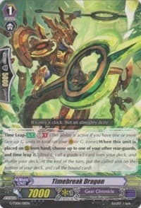 Timebreak Dragon - G-TD06: Rallying Call of the Interspectral Dragon - Cardfight Vanguard card