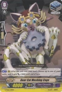 Gear Cat Meshing Cogs - G-TD06: Rallying Call of the Interspectral Dragon - Cardfight Vanguard card