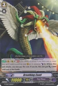 Breathing Coatl - G-TD07: Illusionist of the Crescent Moon - Cardfight Vanguard card