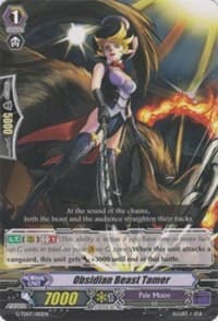 Obsidian Beast Tamer - G-TD07: Illusionist of the Crescent Moon - Cardfight Vanguard card