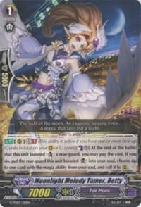 Moonlight Melody Tamer, Betty - G-TD07: Illusionist of the Crescent Moon - Cardfight Vanguard card