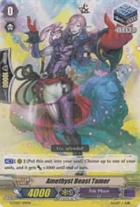 Amethyst Beast Tamer - G-TD07: Illusionist of the Crescent Moon - Cardfight Vanguard card