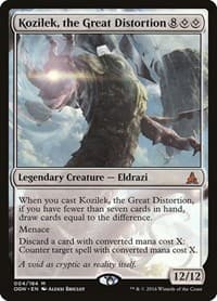Kozilek, the Great Distortion - Oath of the Gatewatch - Magic: The Gathering card
