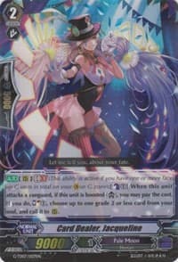 Card Dealer, Jacqueline (RRR Foil) - G-TD07: Illusionist of the Crescent Moon - Cardfight Vanguard card