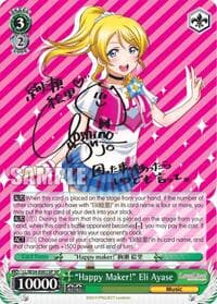 "Happy Maker!" Eli Ayase (SP) - Love Live! Vol. 2 - Weiss Schwarz card