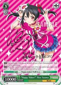 "Happy Maker!" Nico Yazawa (SP) - Love Live! Vol. 2 - Weiss Schwarz card
