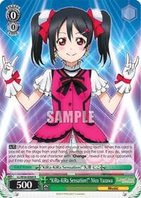 "KiRa-KiRa Sensation!" Nico Yazawa - Love Live! Vol. 2 - Weiss Schwarz card