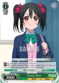 Frozen Nico - Love Live! Vol. 2 - Weiss Schwarz card