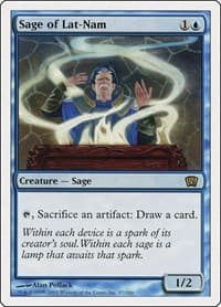 Sage of Lat-Nam - 8th Edition - Magic: The Gathering card