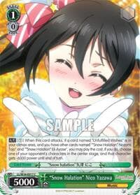 "Snow Halation" Nico Yazawa - Love Live! Vol. 2 - Weiss Schwarz card