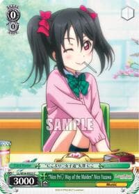 "Nico Pri Way of the Maiden" Nico Yazawa - Love Live! Vol. 2 - Weiss Schwarz card