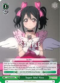 Super Idol Nico - Love Live! Vol. 2 - Weiss Schwarz card