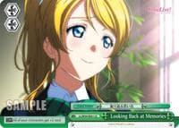 Looking Back at Memories - Love Live! Vol. 2 - Weiss Schwarz card