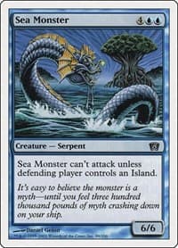 Sea Monster - 8th Edition - Magic: The Gathering card