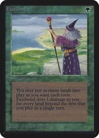 Fastbond - Alpha Edition - Magic: The Gathering card