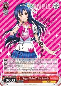 "Happy Maker!" Umi Sonoda (SP) - Love Live! Vol. 2 - Weiss Schwarz card