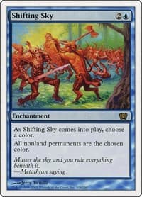 Shifting Sky - 8th Edition - Magic: The Gathering card