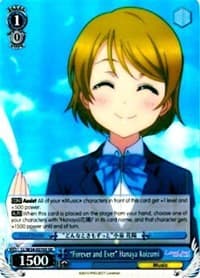 "Forever and Ever" Hanaya Koizumi (SR) - Love Live! Vol. 2 - Weiss Schwarz card
