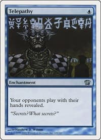 Telepathy - 8th Edition - Magic: The Gathering card