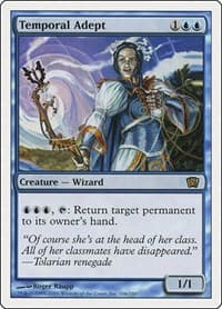 Temporal Adept - 8th Edition - Magic: The Gathering card
