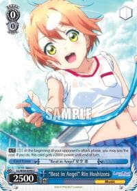 "Beat in Angel" Rin Hoshizora - Love Live! Vol. 2 - Weiss Schwarz card