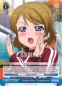 Golden Rice Temptation - Love Live! Vol. 2 - Weiss Schwarz card