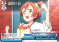 Full of Energy Guts Pose - Love Live! Vol. 2 - Weiss Schwarz card
