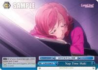 Nap Time Maki - Love Live! Vol. 2 - Weiss Schwarz card