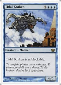 Tidal Kraken - 8th Edition - Magic: The Gathering card