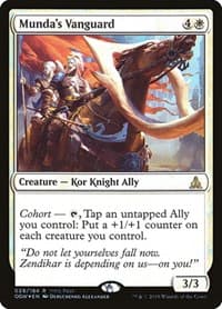 Munda's Vanguard - Unique and Miscellaneous Promos - Magic: The Gathering card