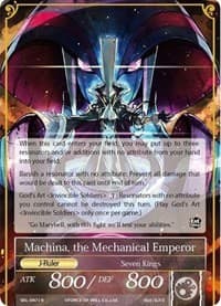Machina, the Machine Lord // Machina, the Mechanical Emperor (Non-Foil) - The Seven Kings of the Lands - Force of Will card