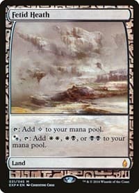 Fetid Heath - Zendikar Expeditions - Magic: The Gathering card