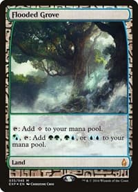 Flooded Grove - Zendikar Expeditions - Magic: The Gathering card