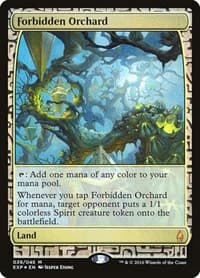 Forbidden Orchard - Zendikar Expeditions - Magic: The Gathering card
