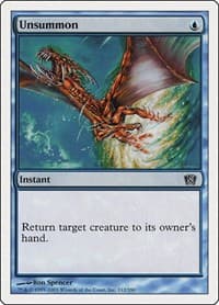 Unsummon - 8th Edition - Magic: The Gathering card