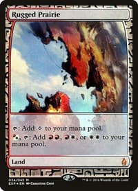 Rugged Prairie - Zendikar Expeditions - Magic: The Gathering card