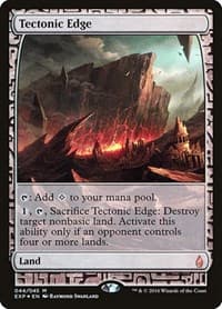 Tectonic Edge - Zendikar Expeditions - Magic: The Gathering card
