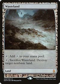 Wasteland - Zendikar Expeditions - Magic: The Gathering card