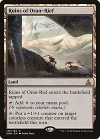 Ruins of Oran-Rief - Oath of the Gatewatch - Magic: The Gathering card