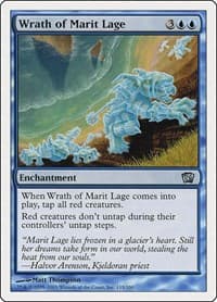 Wrath of Marit Lage - 8th Edition - Magic: The Gathering card