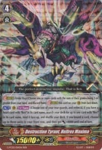 Destruction Tyrant, Hellrex Maxima - G-FC02: Fighter's Collection 2015 Winter - Cardfight Vanguard card