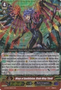 Wings of Annihilation, Blade Wing Tibold - G-FC02: Fighter's Collection 2015 Winter - Cardfight Vanguard card