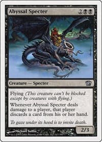 Abyssal Specter - 8th Edition - Magic: The Gathering card