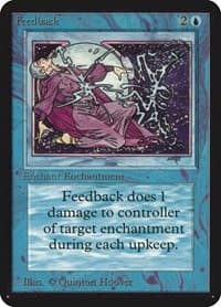 Feedback - Alpha Edition - Magic: The Gathering card